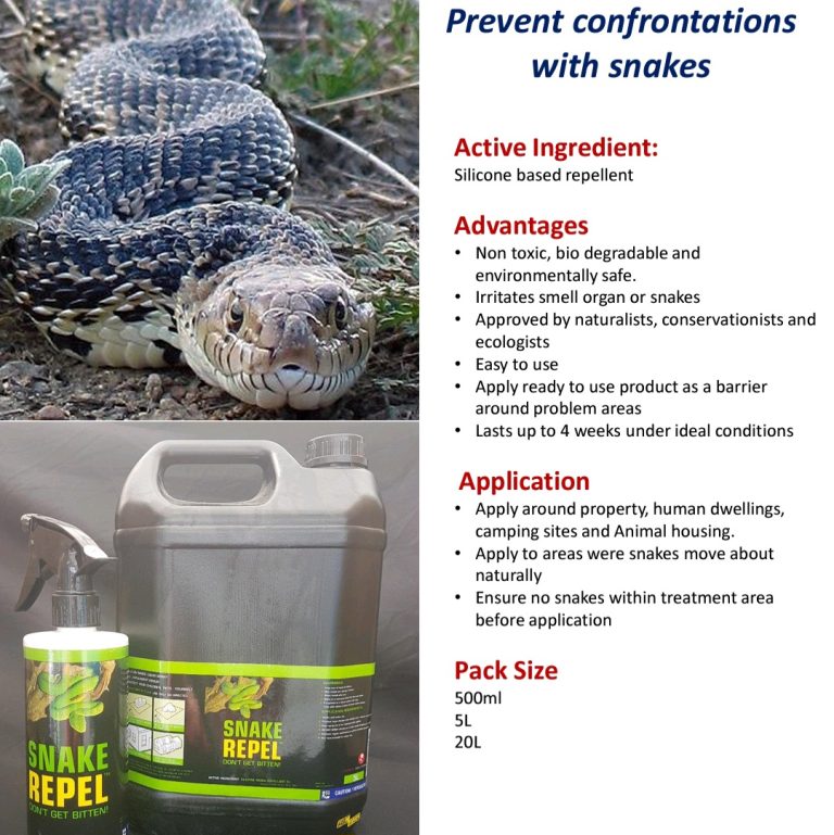 Snake Rpl Fixer Snake Repel (Go) - Shaun Products Pty Ltd